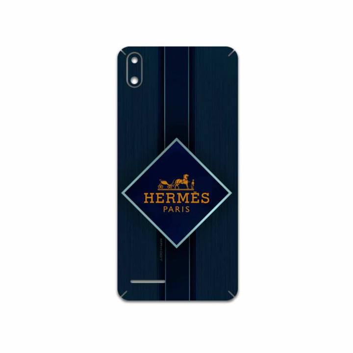 برچسب پوششی ماهوت مدل Hermes-Logo مناسب برای گوشی موبایل لاوا Z51 MAHOOT Hermes-Logo Cover Sticker for Lava Z51